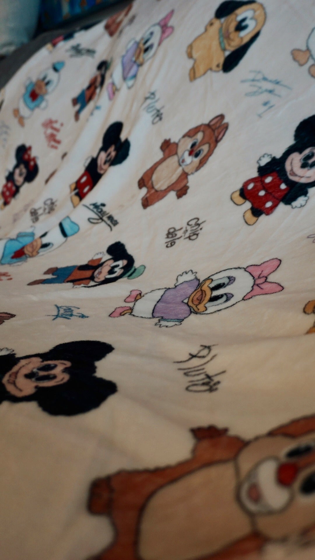 Mouse & Friends Blanket (READY TO SHIP)