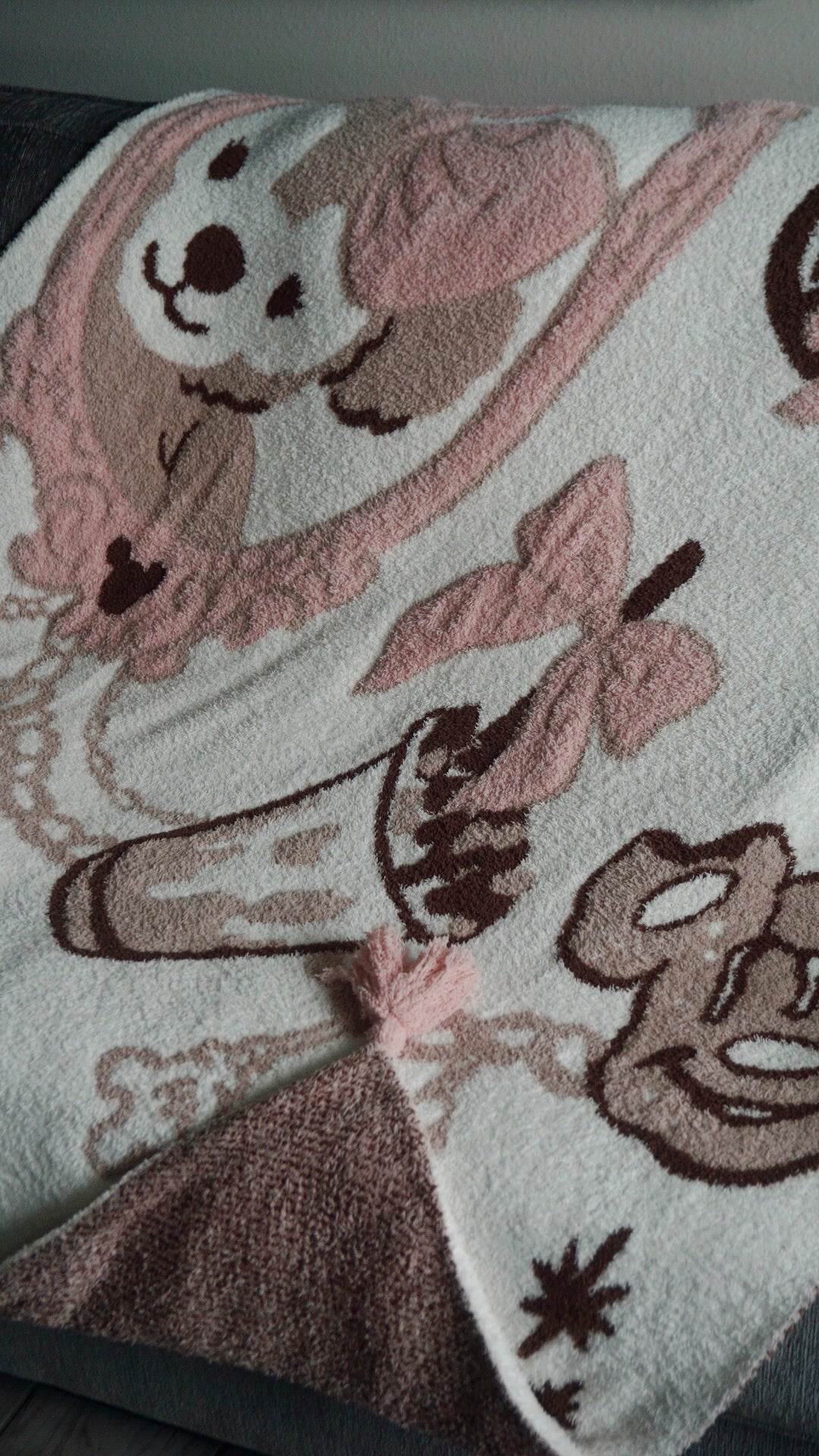 Cute Bear Coquette Blanket (READY TO SHIP)
