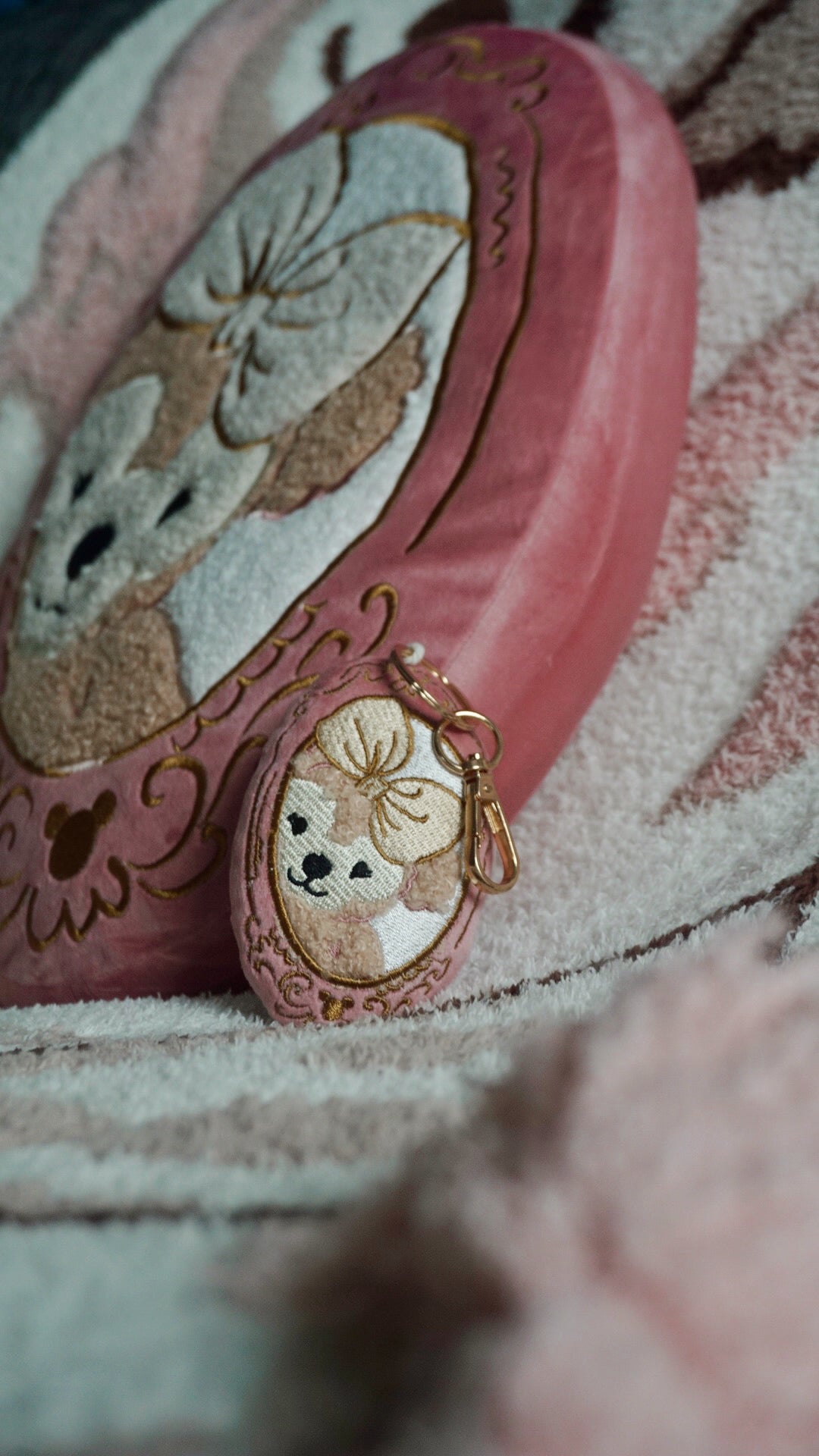 Cute Bear Coquette Keychain (READY TO SHIP)