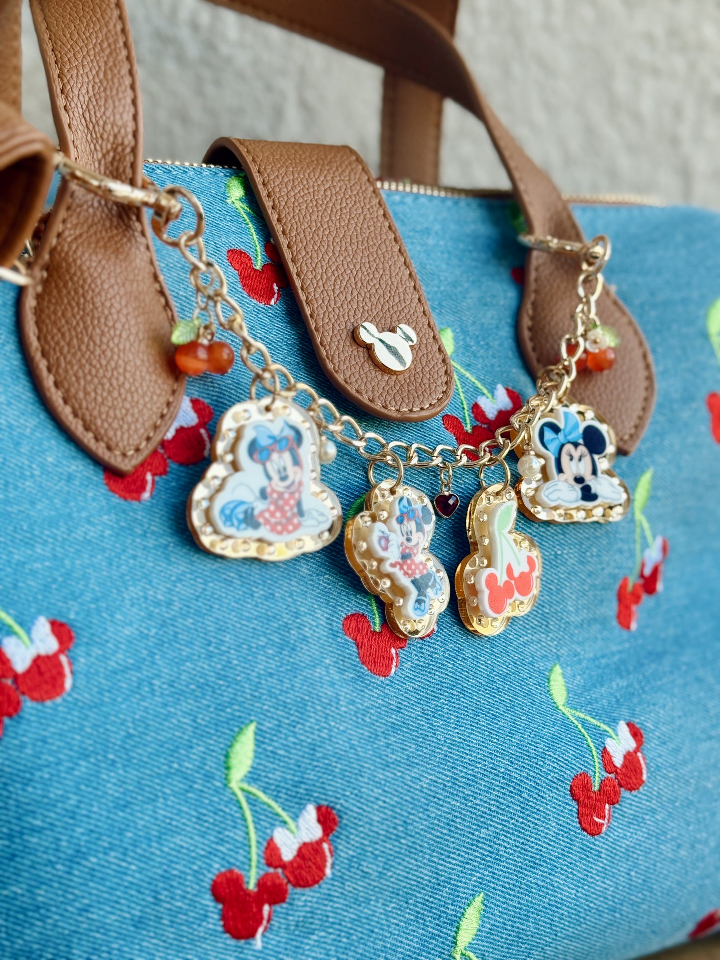 Cherry Lane Bag Chain (READY TO SHIP) NO EXCHANGES OR CANCELATIONS