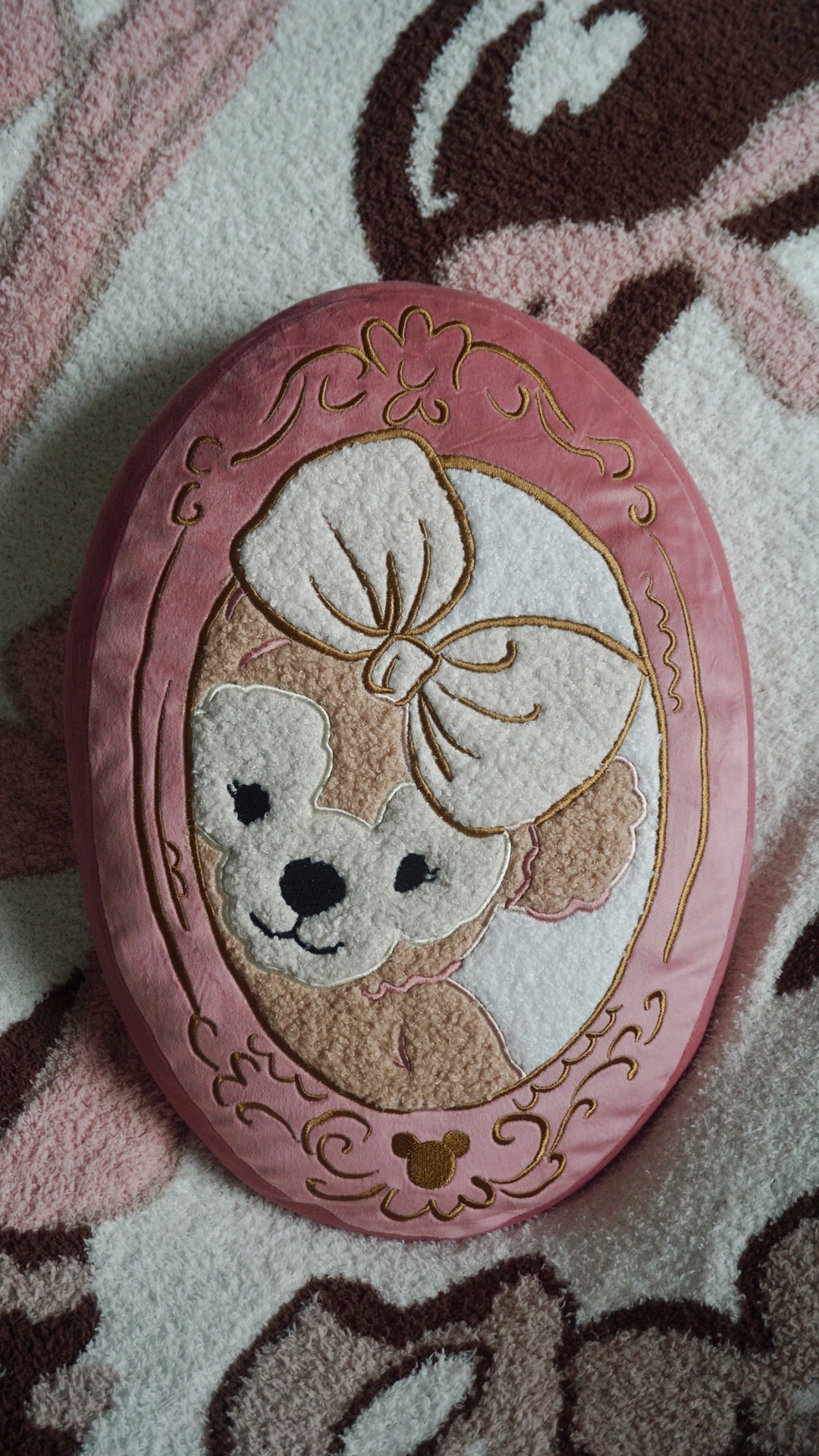 Cute Bear Coquette Pillow (READY TO SHIP)