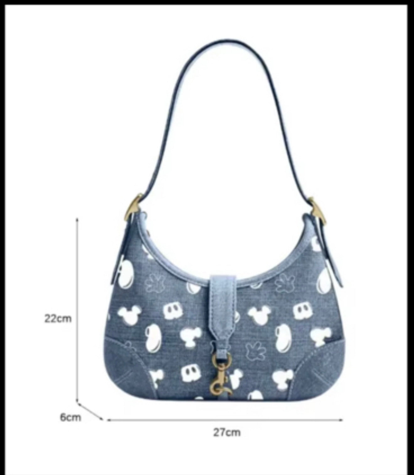 Oh Boy! Boho Denim Purse (READY TO SHIP) NO RETURNS OR EXCHANGES