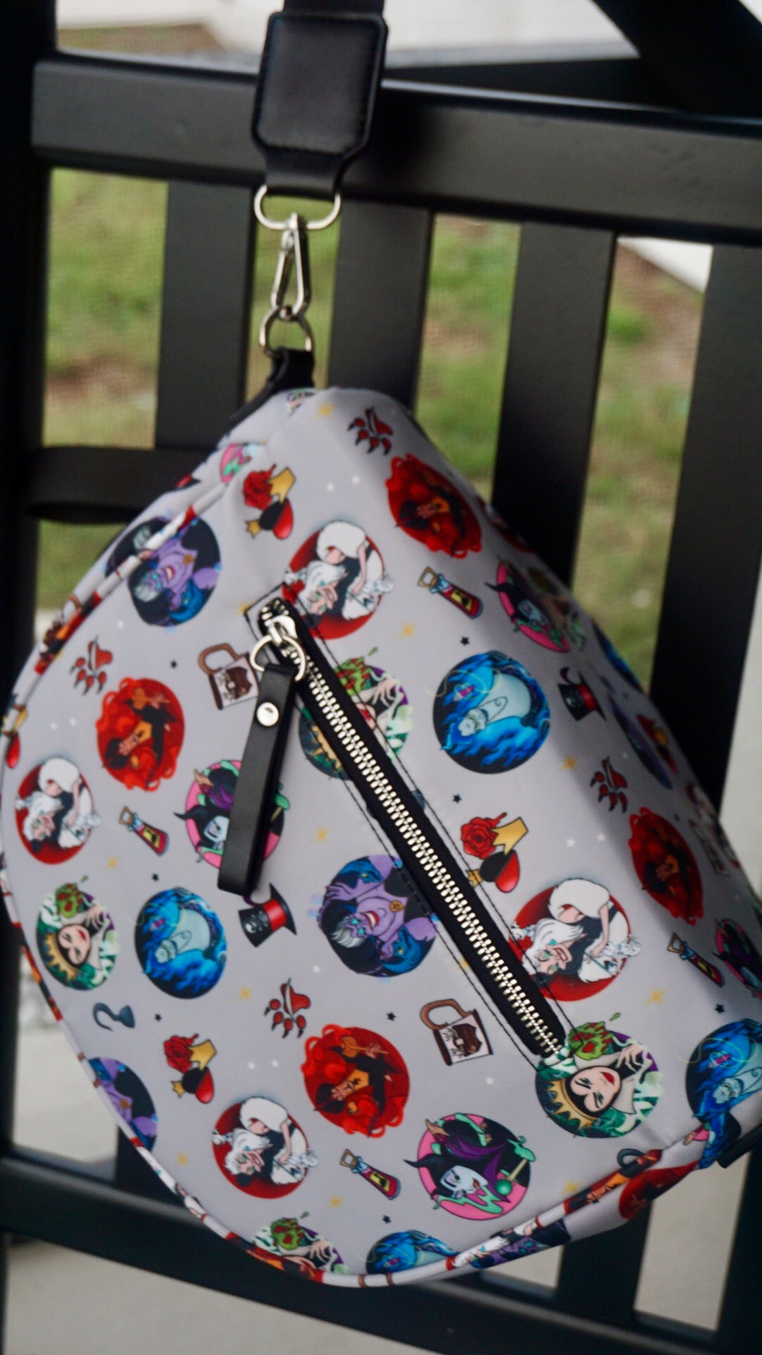 Villain Crossbody/ FannyPack (READY TO SHIP)