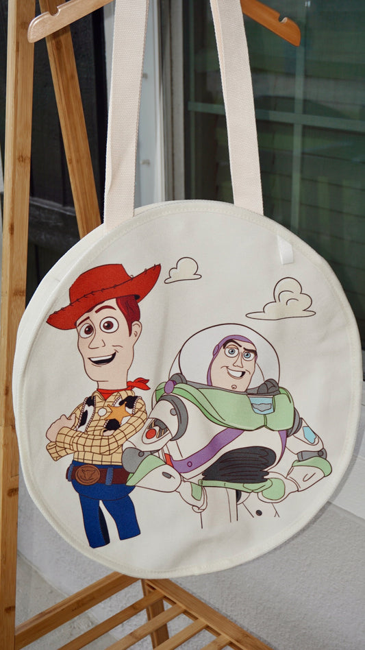 Toys Totebags (READY TO SHIP) -No more PIXAR BALL KEYCHAINS