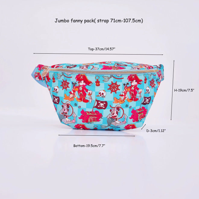 Market Exclusive Jumbo Fannypacks *2 Designs* (READY TO SHIP) NO EXCHANGES OR CANCELATIONS