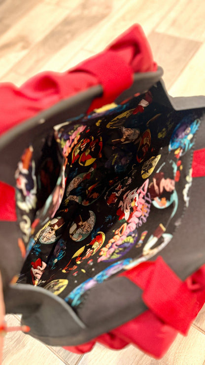 Evil Lion/Hyenas Villain Tote Bag (READY TO SHIP)  NO EXCHANGES OR CANCELATIONS