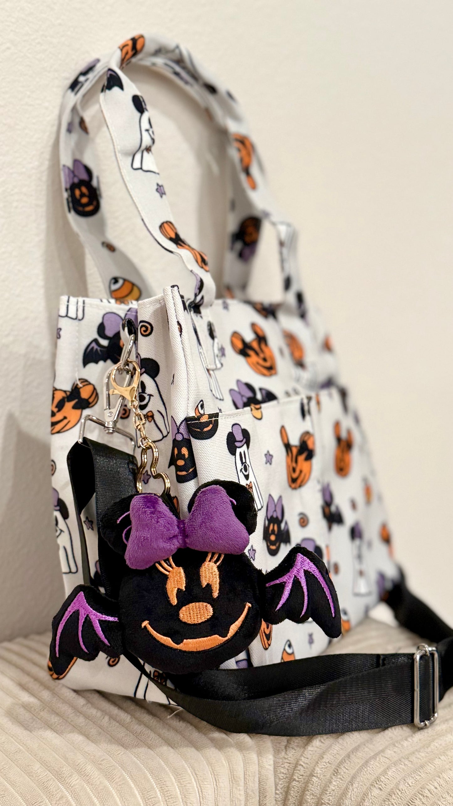 Bat Bag Charm (READY TO SHIP)  NO EXCHANGES OR CANCELATIONS