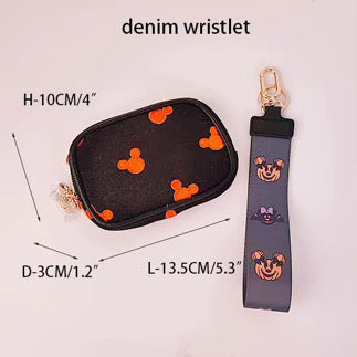 Spooky Denim Micro Wrislet (READY TO SHIP) NO EXCHANGES OR CANCELATIONS