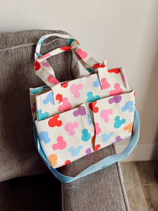 Colored In Magic Tote Bag (READY TO SHIP) NO EXCHANGES OR CANCELATIONS