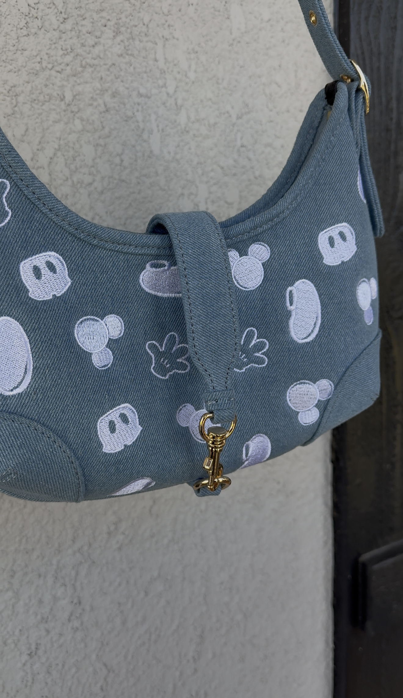 Oh Boy! Boho Denim Purse (READY TO SHIP) NO RETURNS OR EXCHANGES