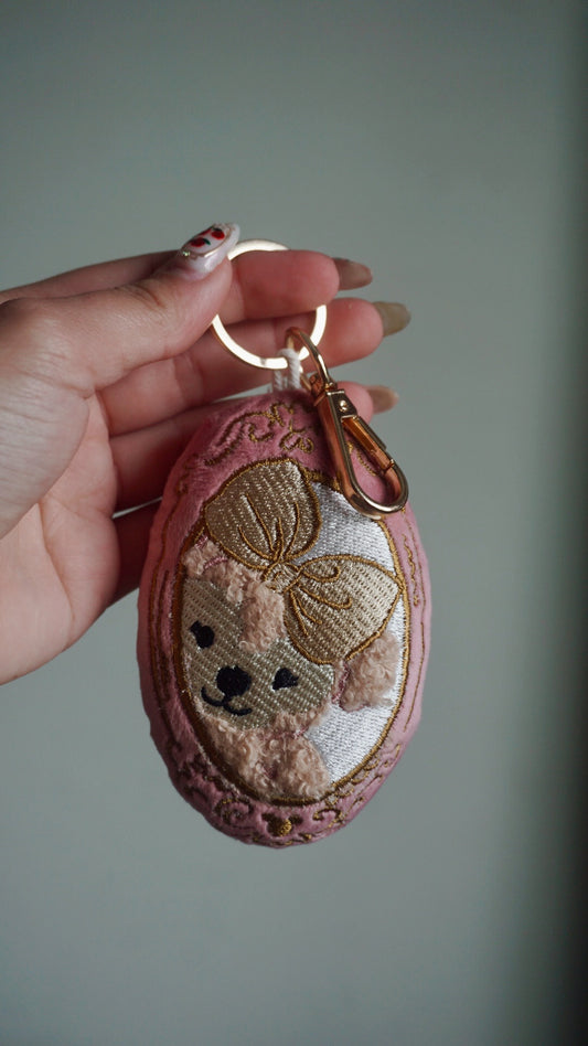Cute Bear Coquette Keychain (READY TO SHIP)