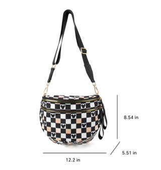 Villain Crossbody/ FannyPack (READY TO SHIP)