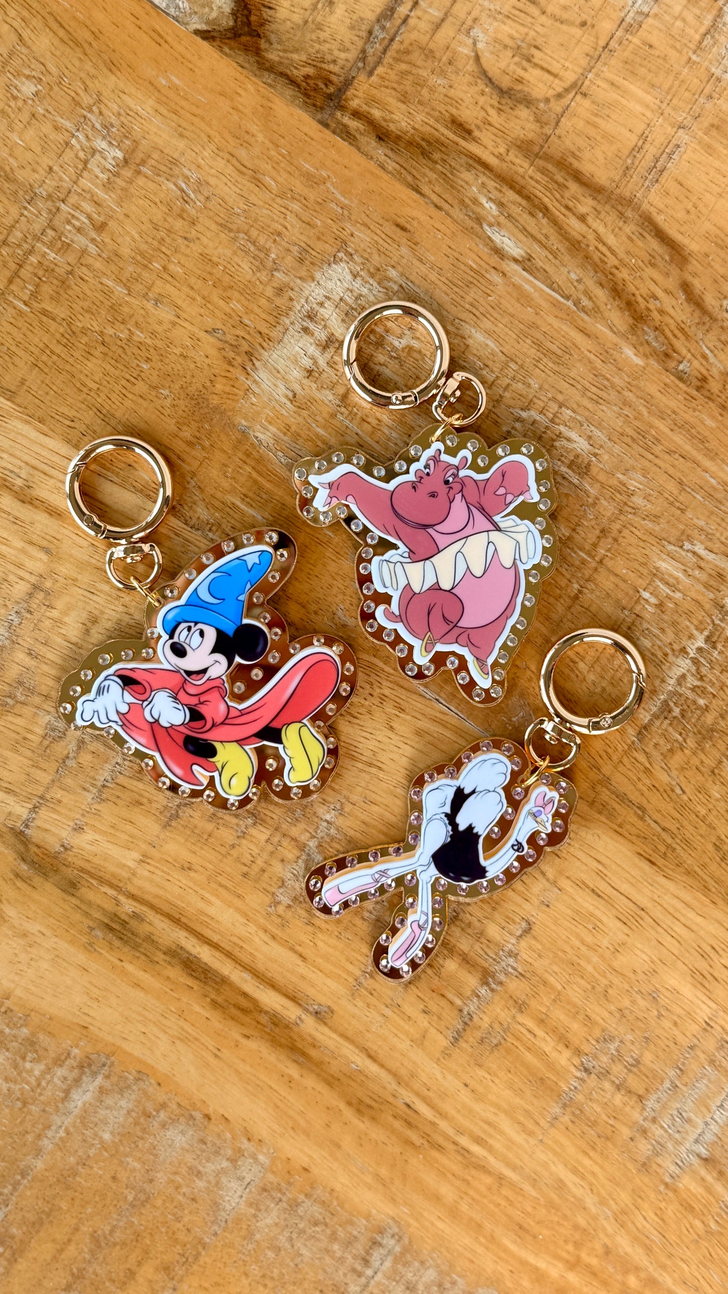 Magic Mouse Acrylic Bag Charms *3 Designs Available* (READY TO SHIP) NO EXCHANGES OR CANCELATIONS