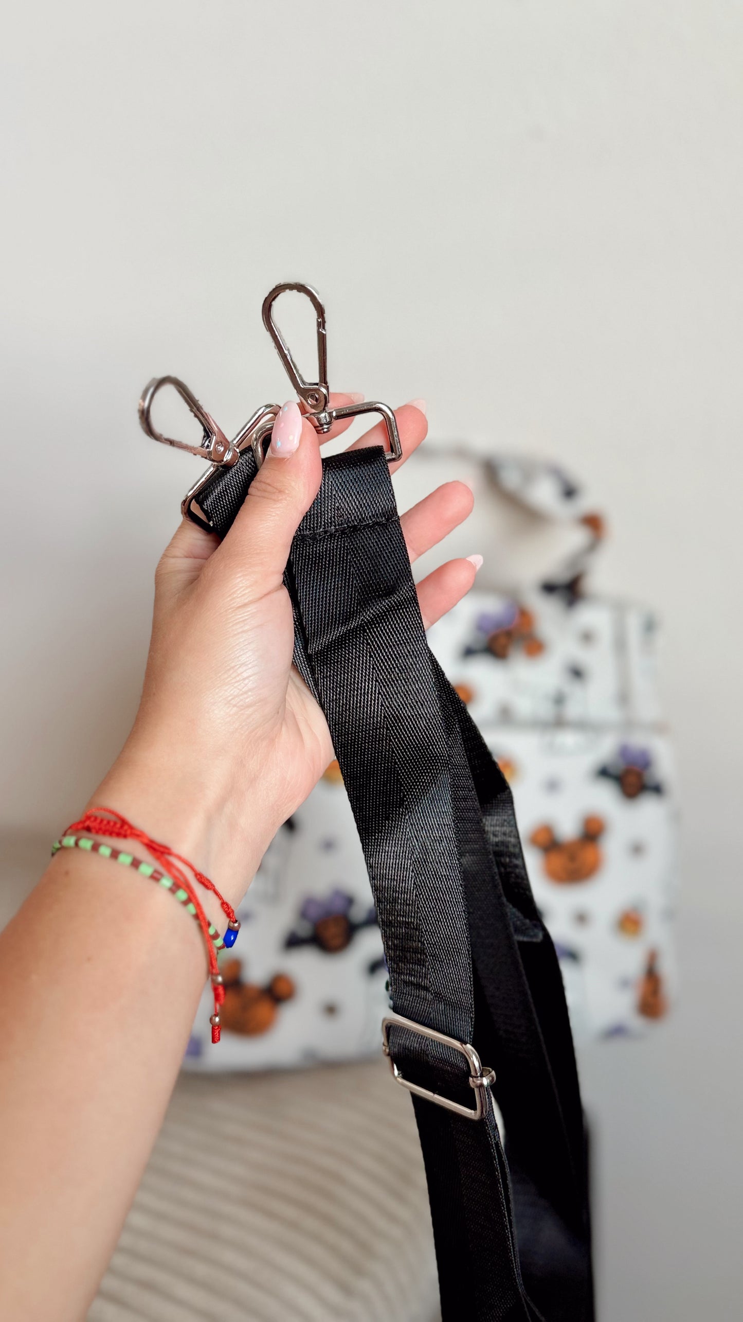 Spooky Friends Canvas Tote Purse (READY TO SHIP)  NO EXCHANGES OR CANCELATIONS
