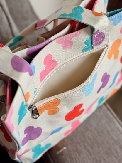 Colored In Magic Tote Bag (READY TO SHIP) NO EXCHANGES OR CANCELATIONS
