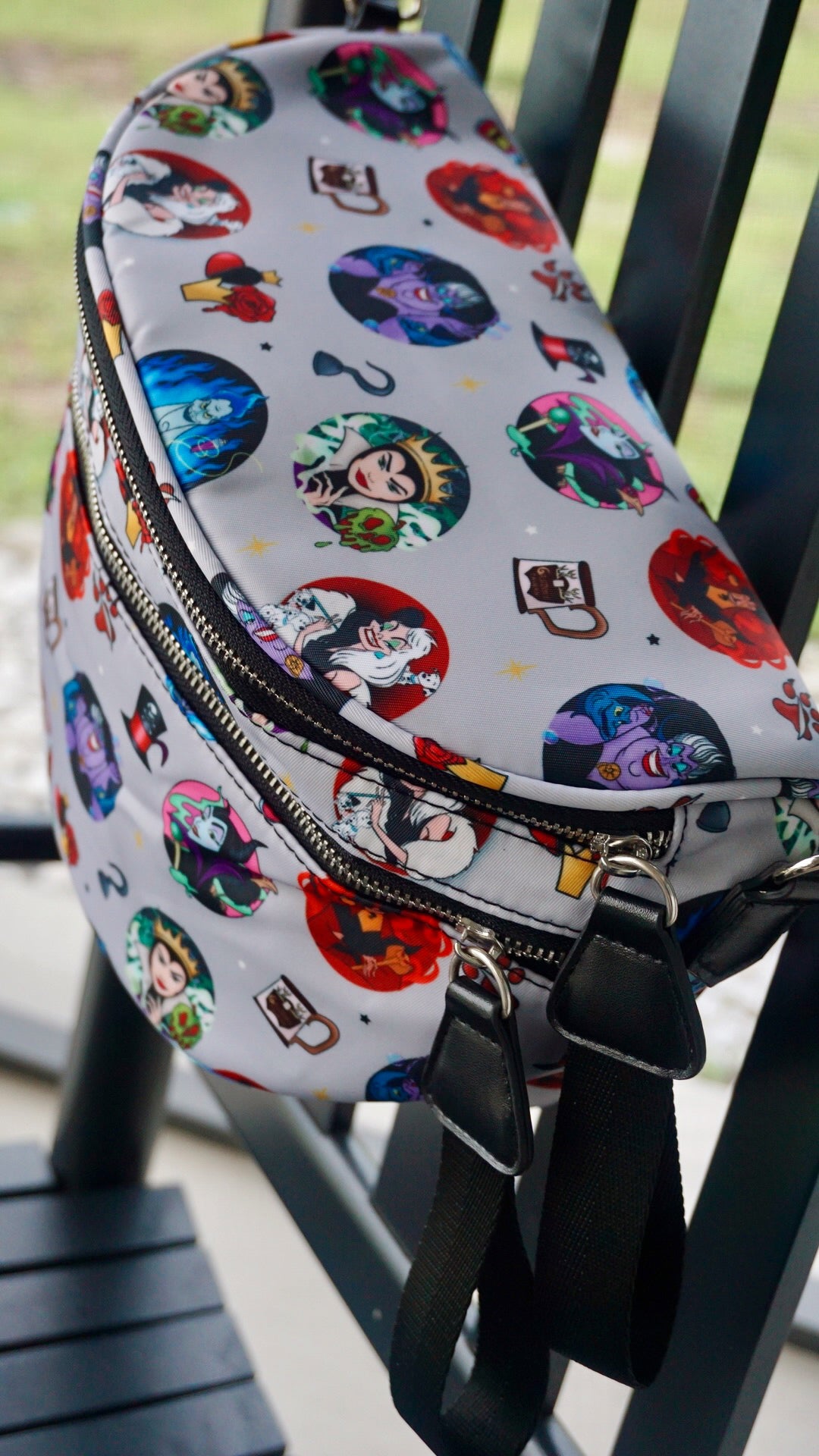 Villain Crossbody/ FannyPack (READY TO SHIP)