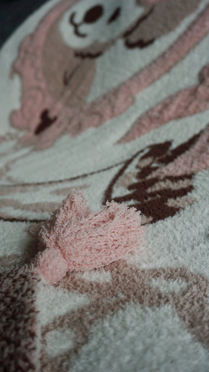 Cute Bear Coquette Blanket (READY TO SHIP)