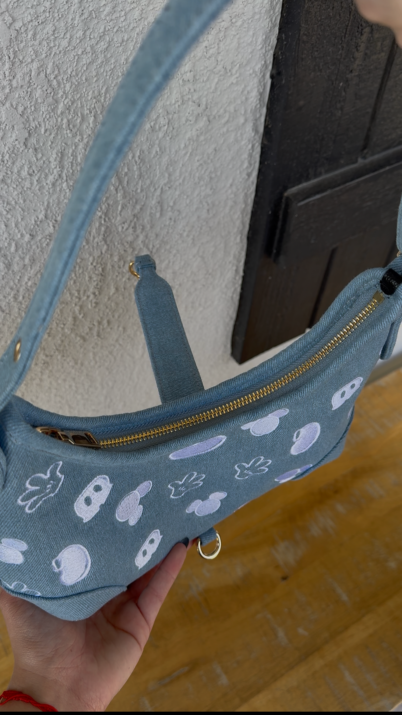 Oh Boy! Boho Denim Purse (READY TO SHIP) NO RETURNS OR EXCHANGES