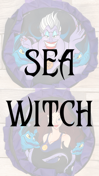 Sea Witch/Vanessa Villain Tote Bag (READY TO SHIP)  NO EXCHANGES OR CANCELATIONS