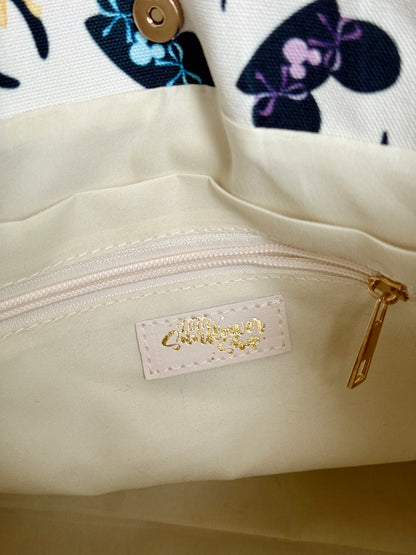 Mouse Hat Canvas Tote Bag (READY TO SHIP) - NO EXCHANGES OR CANCELATIONS