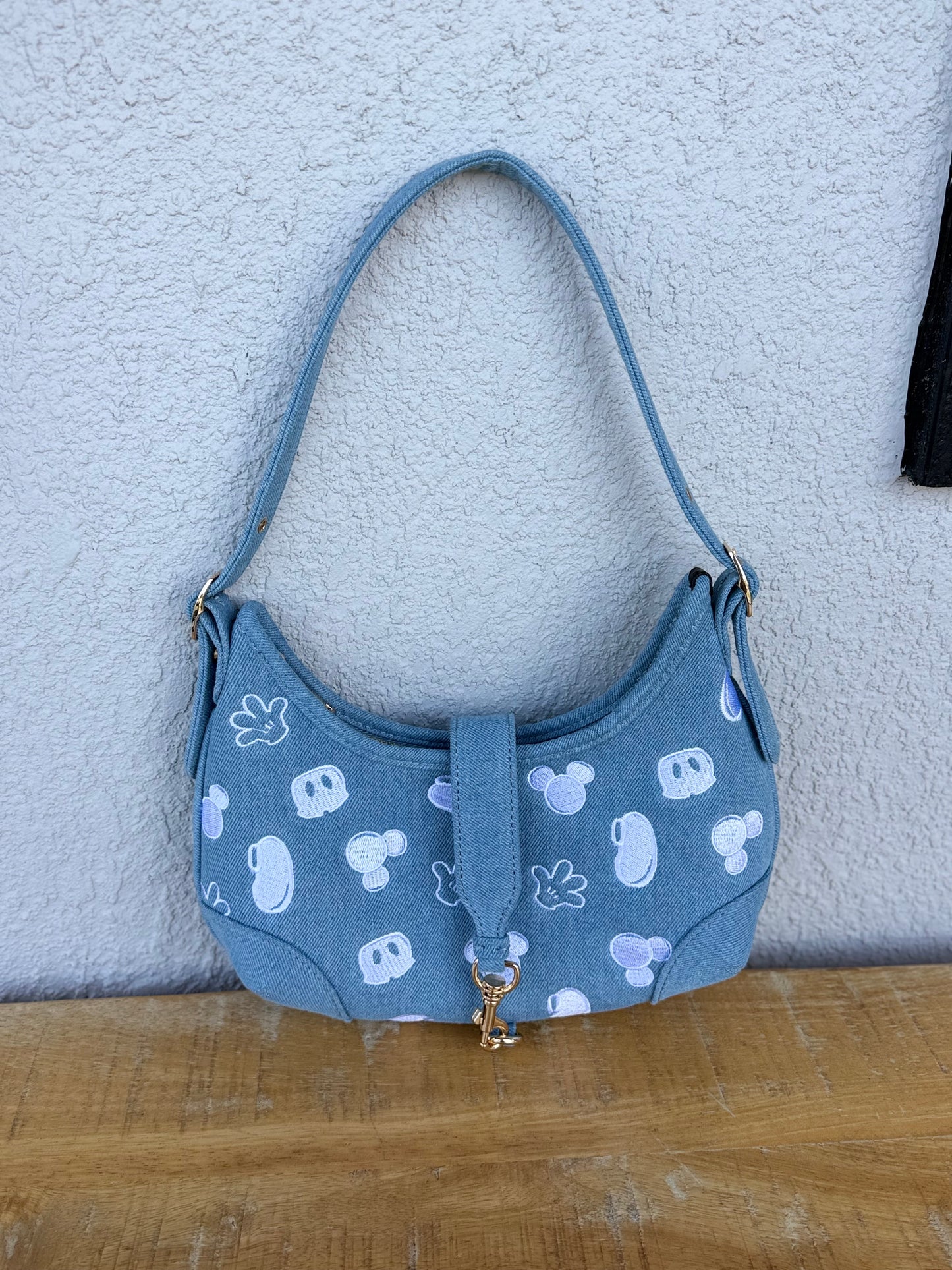 Oh Boy! Boho Denim Purse (READY TO SHIP) NO RETURNS OR EXCHANGES