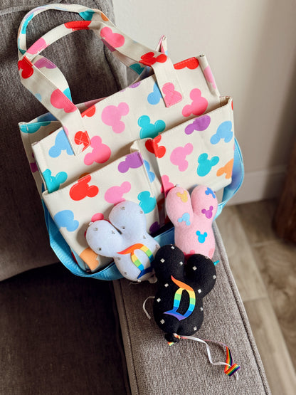 Colored In Magic Tote Bag (READY TO SHIP) NO EXCHANGES OR CANCELATIONS