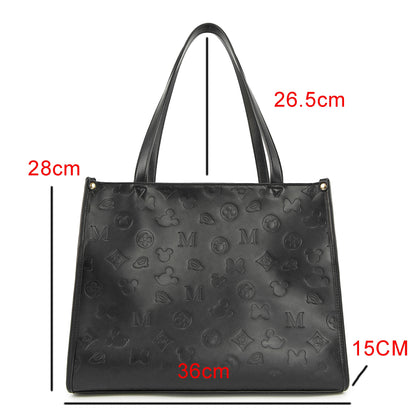 Lux Voyage Leather Tote Bag (READY TO SHIP) NO RETURNS OR EXCHANGES