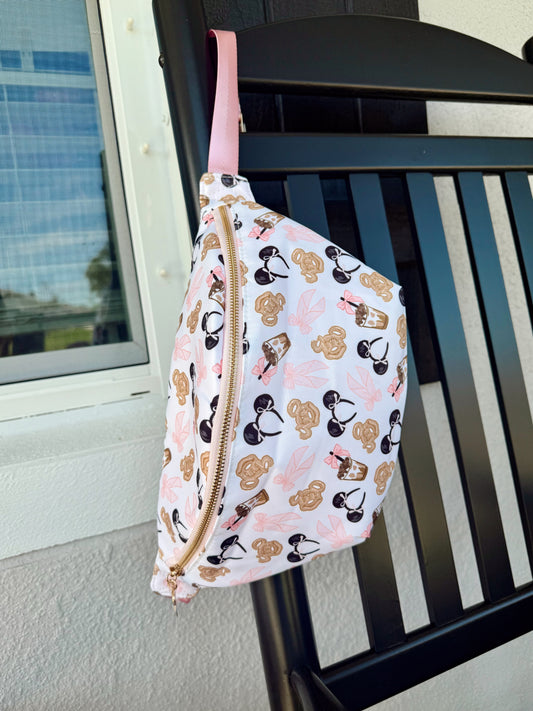 Coquette Jumbo Fannypack (READY TO SHIP)