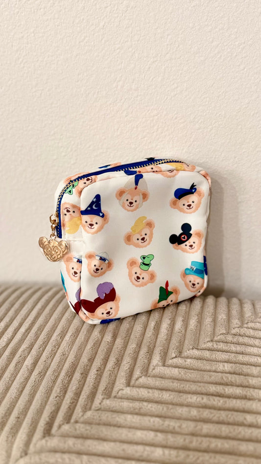 Beary Characters Small Pouch (READY TO SHIP) NO EXCHANGES OR CANCELATIONS