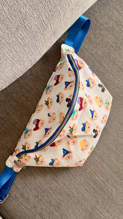 Beary Characters Jumbo Fannypack (READY TO SHIP) NO EXCHANGES OR CANCELATIONS