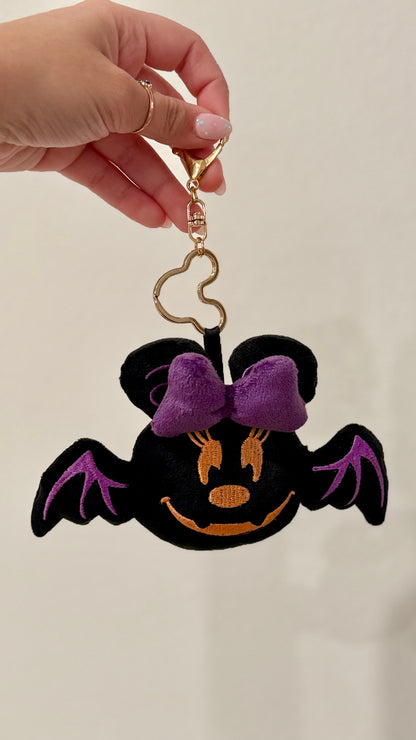 Bat Bag Charm (READY TO SHIP)  NO EXCHANGES OR CANCELATIONS