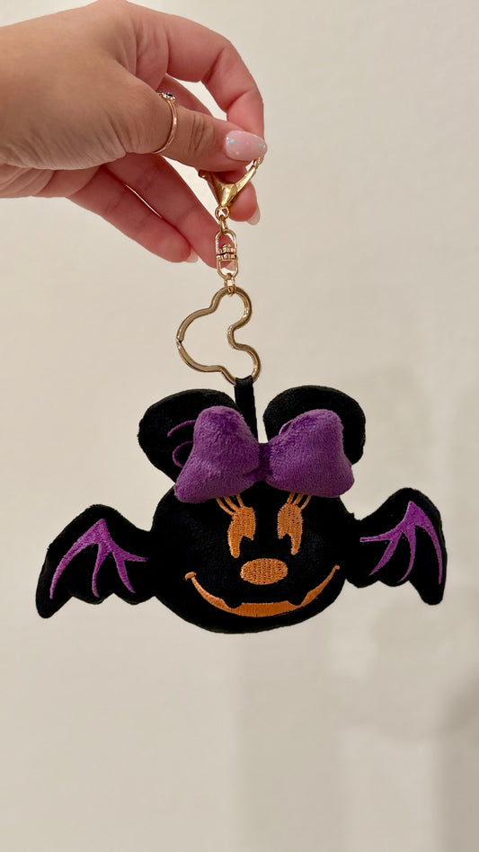 Bat Bag Charm (READY TO SHIP)  NO EXCHANGES OR CANCELATIONS