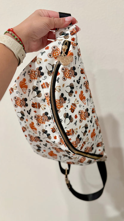 Fall Coquette Jumbo Fannypack  (READY TO SHIP) NO EXCHANGES OR CANCELATIONS